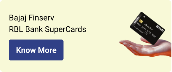 Bajaj Finserv RBL Bank SuperCards