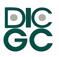 DICGC logo – Deposit Insurance and Credit Guarantee Corporation, providing insurance on bank deposits