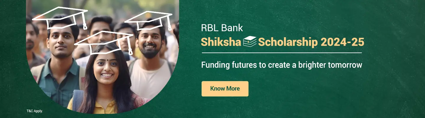 RBL Bank Shiksha Scholarship 2024-25 - Empowering students with financial support
