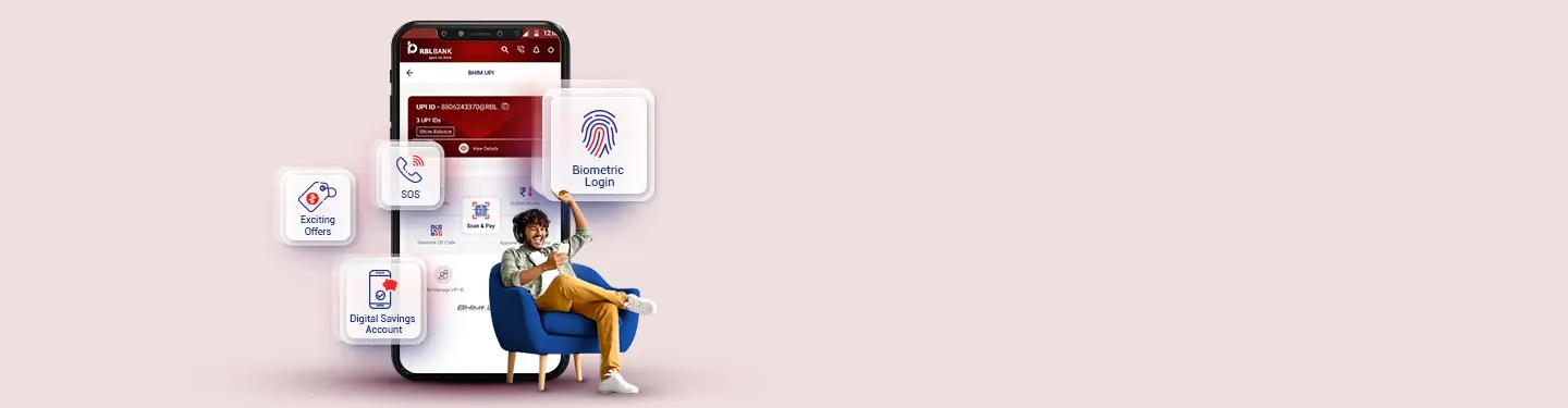 RBL MoBank mobile banking app offering secure and convenient banking services on the go