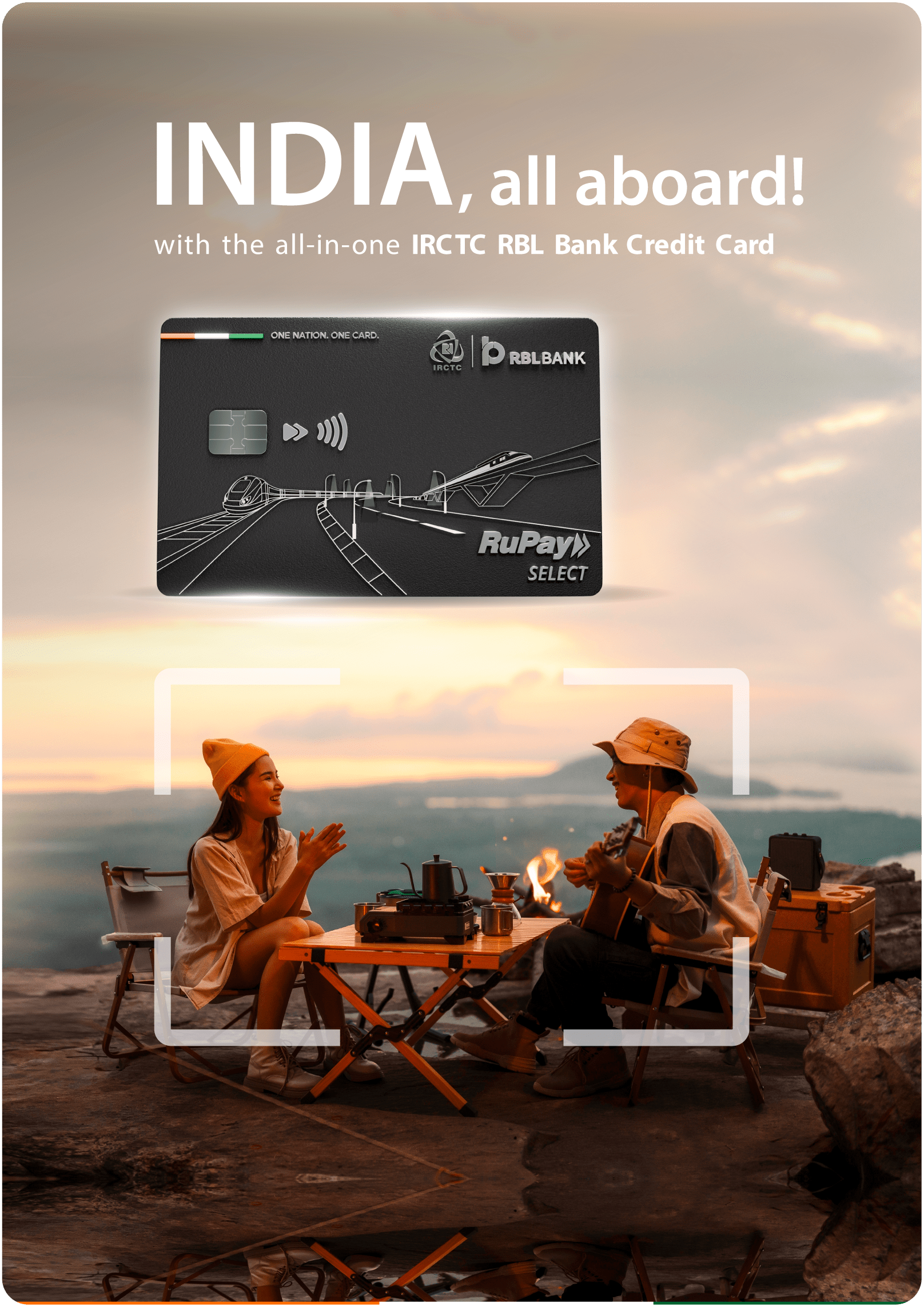 INDIA, all aboard! With the all-in-one IRCTC RBL Bank Credit Card