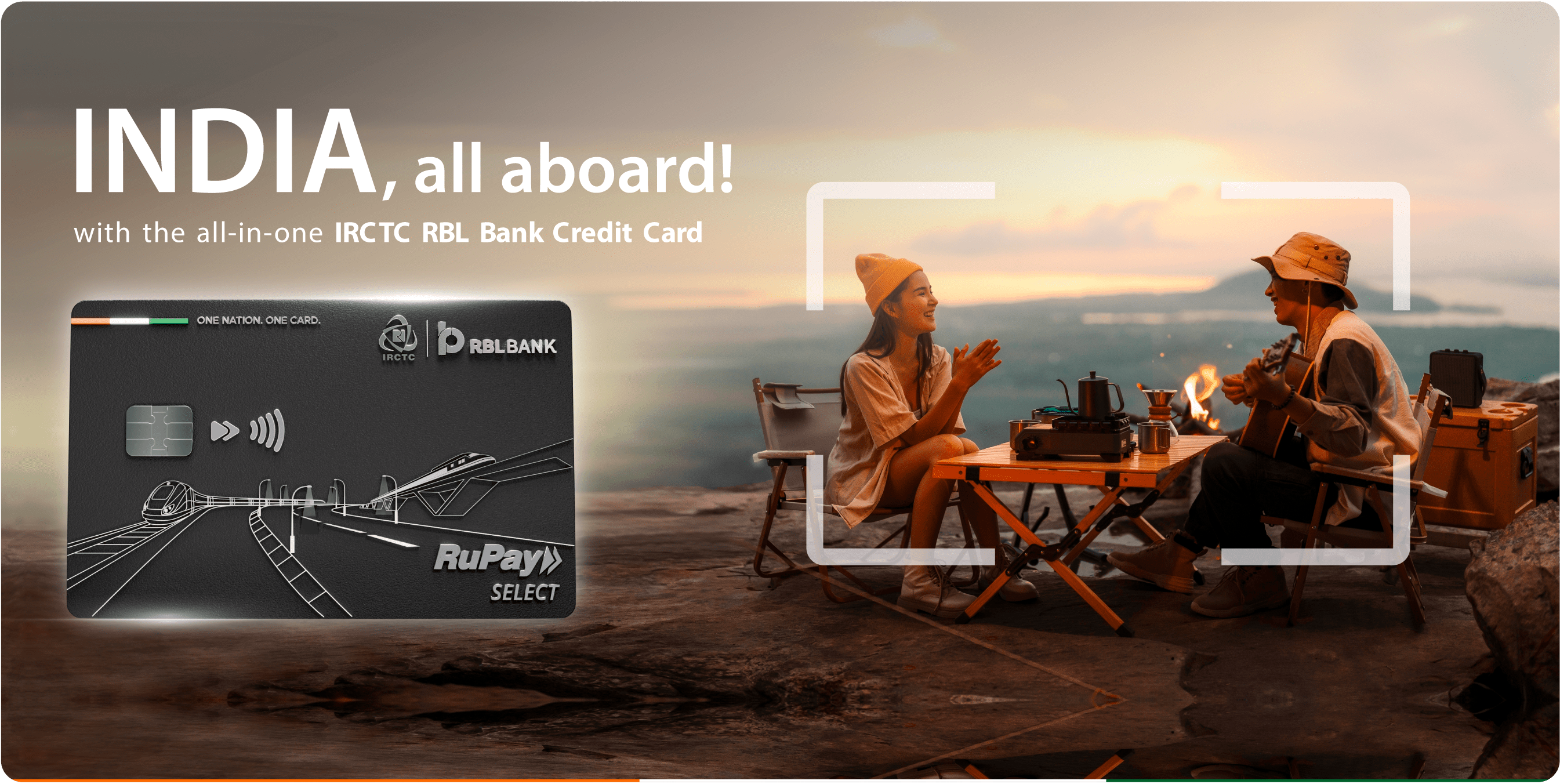 INDIA, all aboard! With the all-in-one IRCTC RBL Bank Credit Card